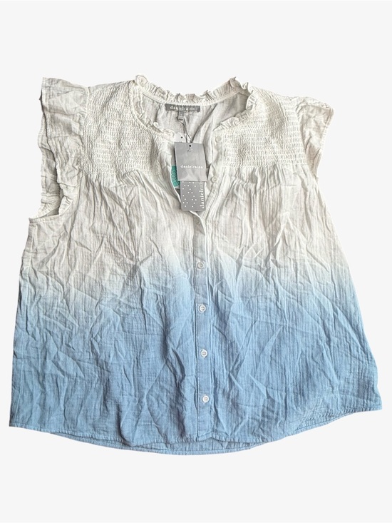 Daniel Rainn Tops - Daniel Rainn Ombré Hippie Boho Summer Blouse Top 1X